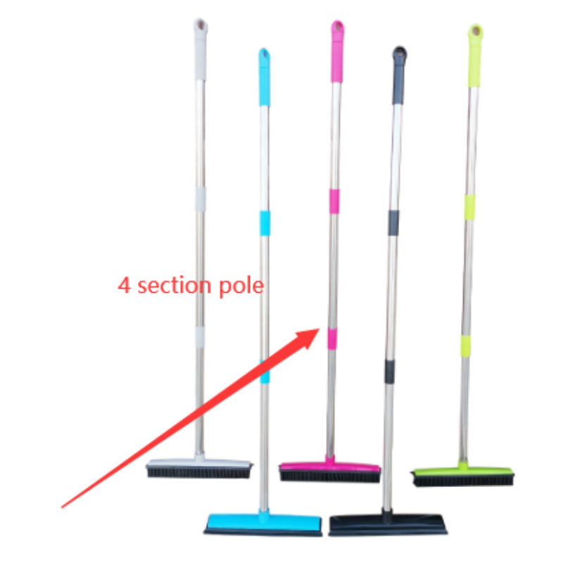 Three Section Pole Carpet Removal Broom To Scrape Dust