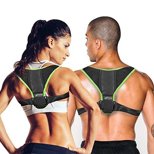 2 in 1 Posture Corrector and Back Brace Support Device