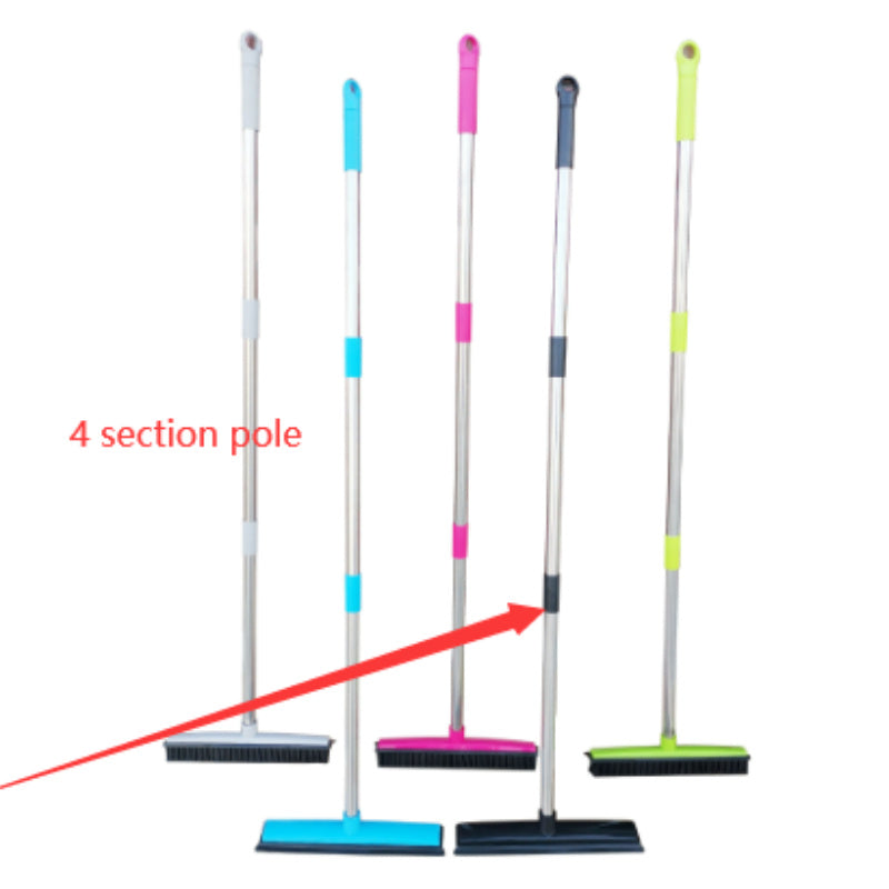 Three Section Pole Carpet Removal Broom To Scrape Dust