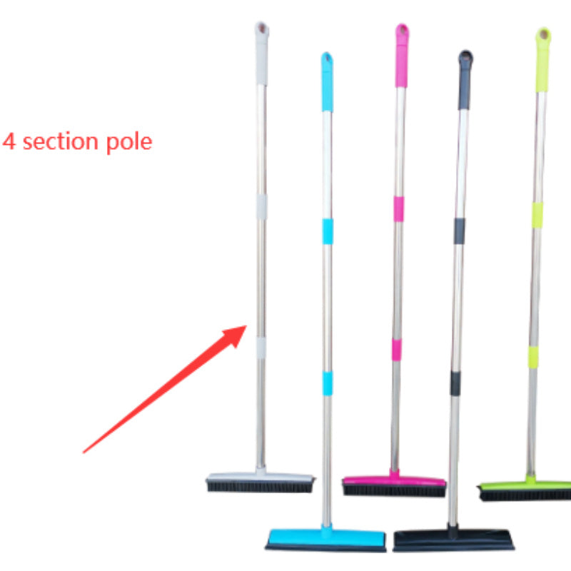 Three Section Pole Carpet Removal Broom To Scrape Dust