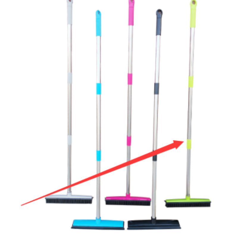 Three Section Pole Carpet Removal Broom To Scrape Dust